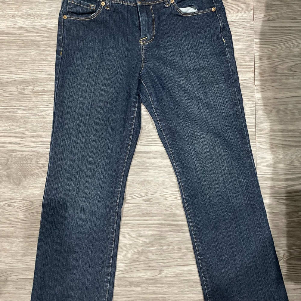 Style & Co. Blue Straight Leg Jeans Timeless Fit